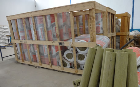 Sales of rockwool and other industrial insulation materials